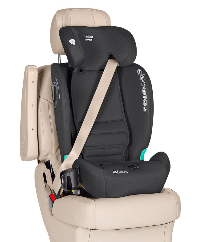 Автокрісло CARRELLO Yukon CRL-15808 Deepwater Grey i-Size 76-150см ISOFIX з нахилом+підсклянник