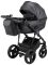 Коляска 2 в 1 Bair Play Plus BPL-112 черный (перламутр) - черный