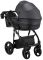 Коляска 2 в 1 Bair Play Plus BPL-112 черный (перламутр) - черный