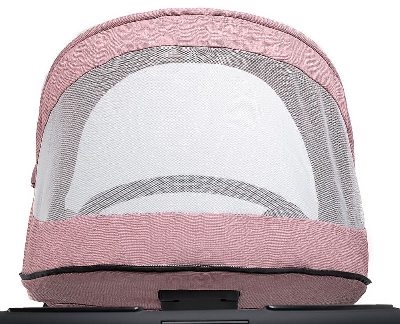 Коляска 2 в 1 Bair Electra B-touch system BE-04 dark pink (рожевий)