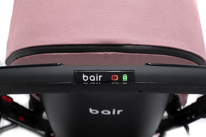 Коляска 2 в 1 Bair Electra B-touch system BE-04 dark pink (розовый)