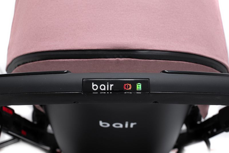 Коляска 2 в 1 Bair Electra B-touch system BE-04 dark pink (рожевий)