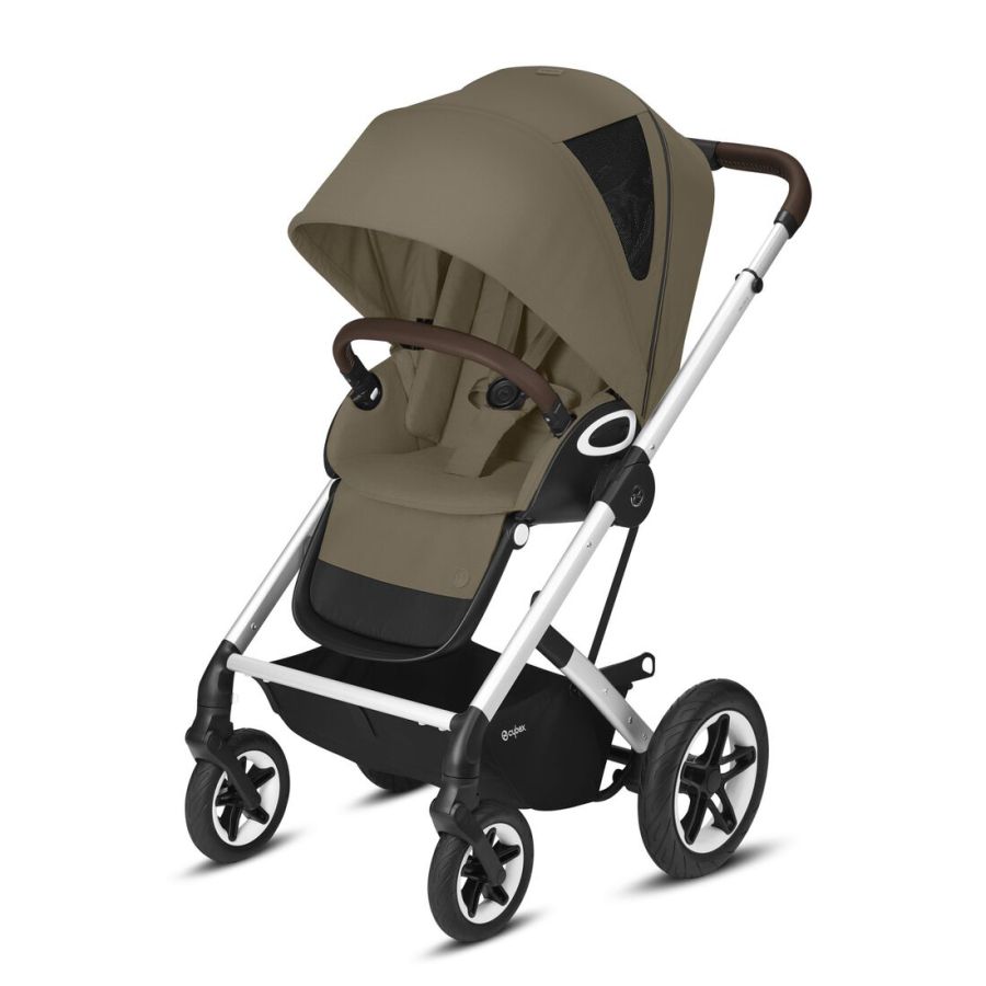 Прогулочная коляска Cybex Talos S Lux SLV (Classic Beige)