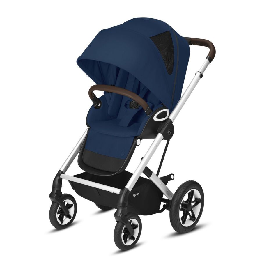 Прогулянкова коляска Cybex Talos S Lux SLV (Navy Blue)