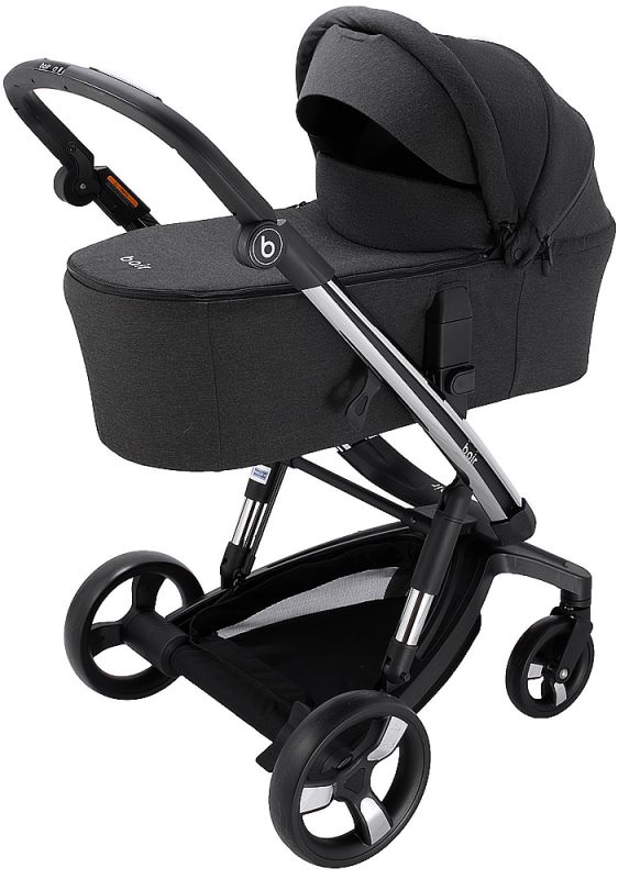 Коляска 2 в 1 Bair Electra B-touch system BE-01 black (чорний)
