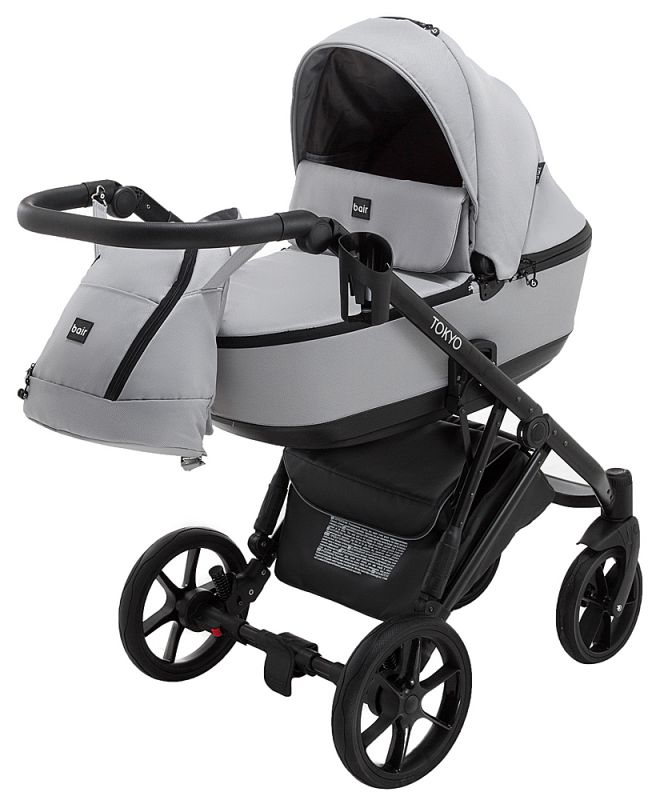 Коляска 2 в 1 Bair Tokyo Soft 31 серый
