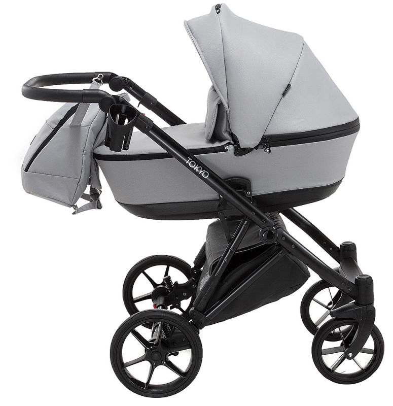 Коляска 2 в 1 Bair Tokyo Soft 31 серый