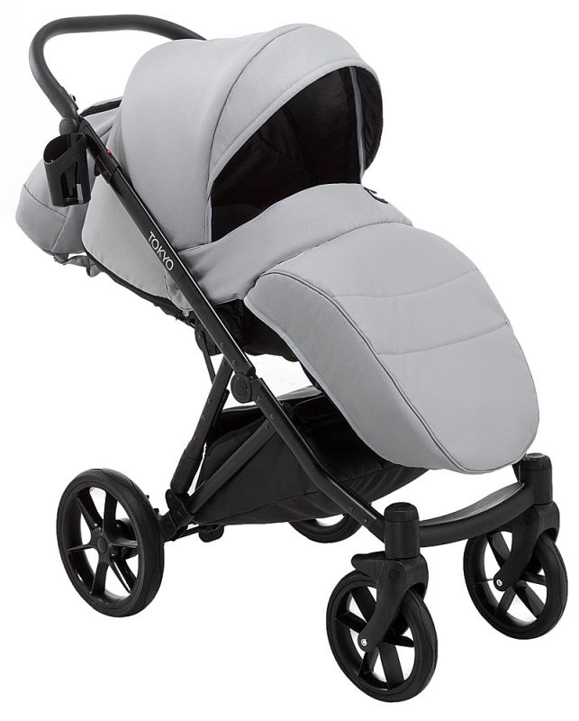 Коляска 2 в 1 Bair Tokyo Soft 31 серый