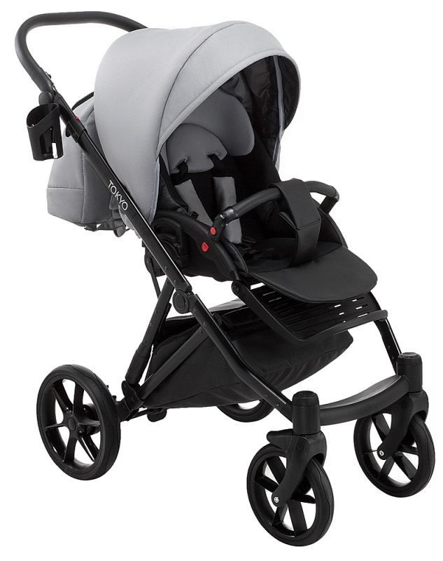 Коляска 2 в 1 Bair Tokyo Soft 31 серый