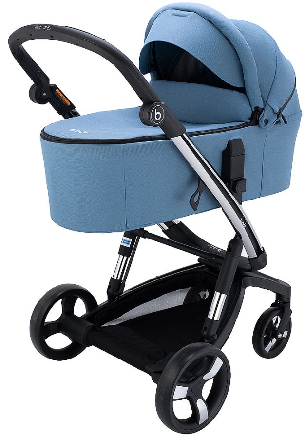 Коляска 2 в 1 Bair Electra B-touch system BE-03 blue (голубой)