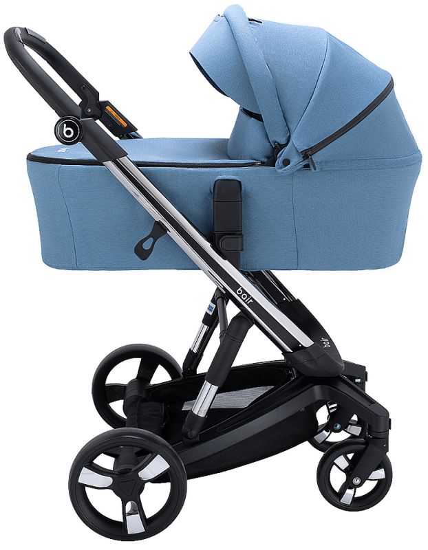 Коляска 2 в 1 Bair Electra B-touch system BE-03 blue (голубой)