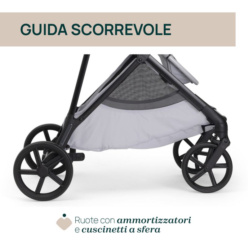 Коляска 2 в 1 Chicco Seety Cloud