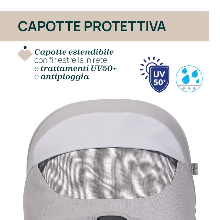 Коляска 2 в 1 Chicco Seety Cloud