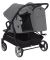 Коляска 2 в 1 для двійні CARRELLO Connect CRL-5502/1 Rock Gray з перенесенням + дощовик