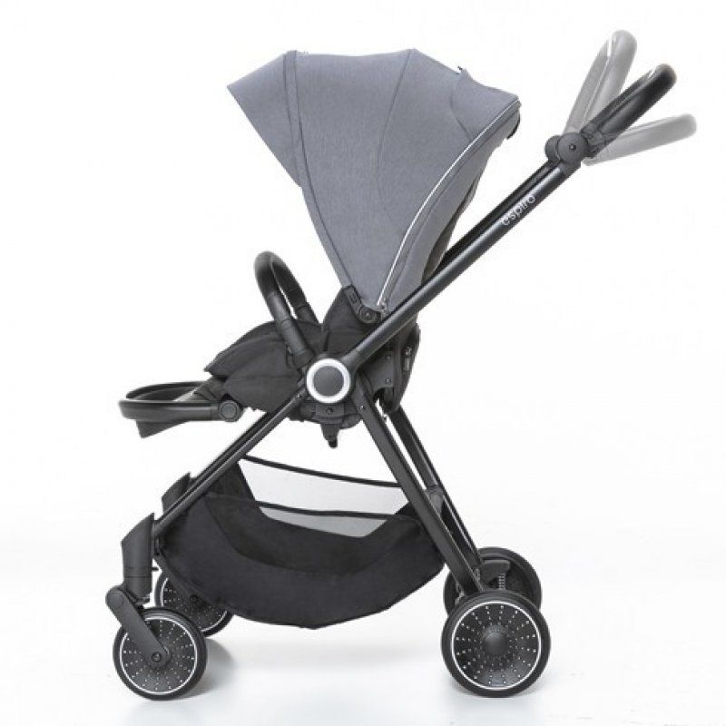 Коляска 2 в 1 Espiro Galaxy Graphite Street