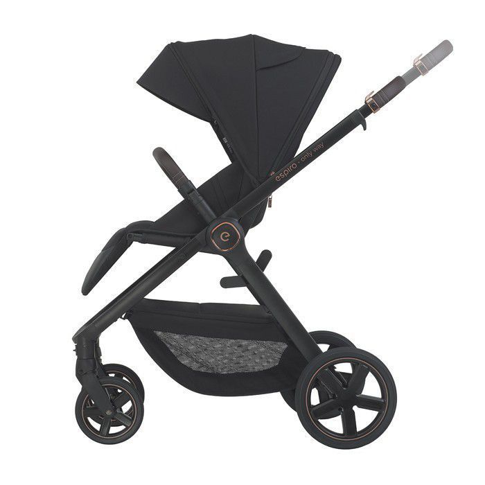 Коляска 2 в 1 Espiro Only 510 Stylish Black GEL