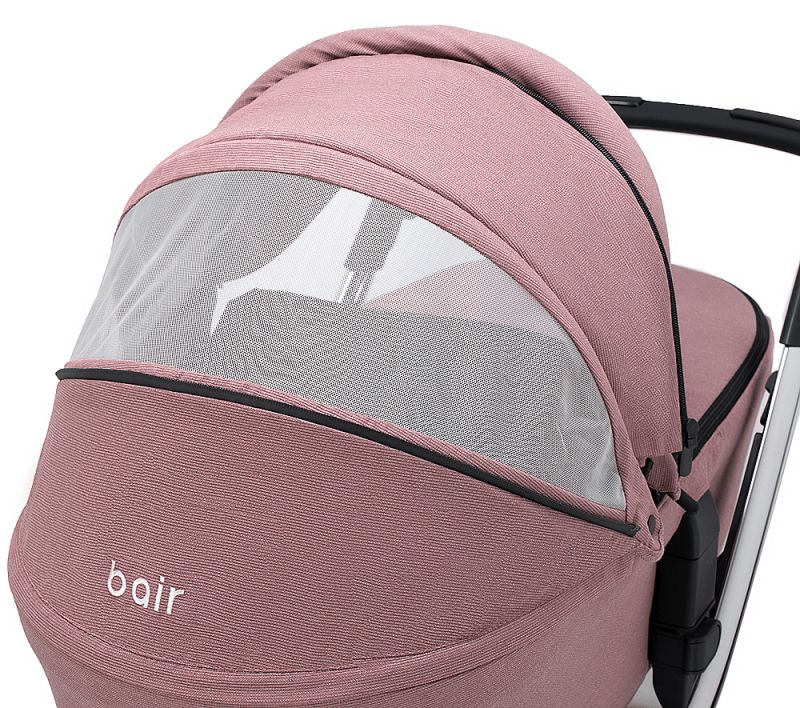Коляска 2 в 1 Bair Electra B-touch system BE-04 dark pink (рожевий)