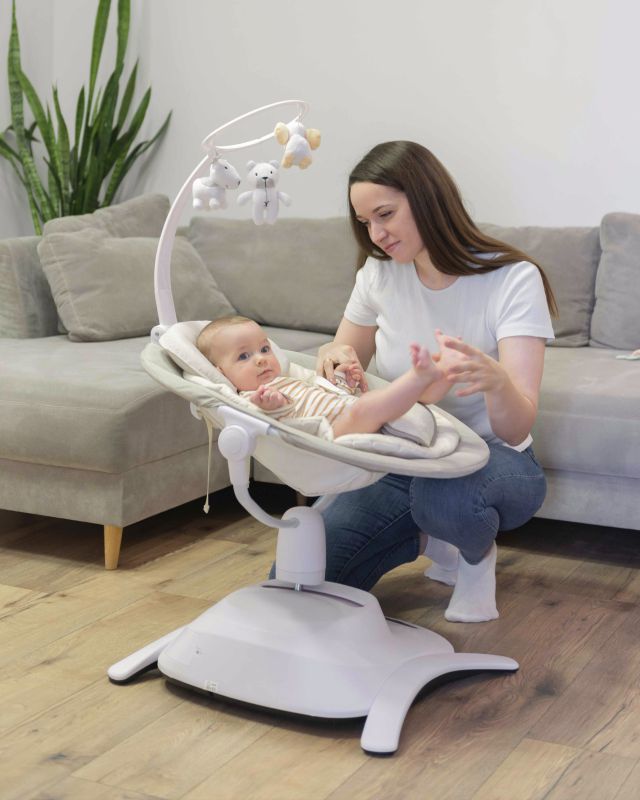 Заколисуючий центр CARRELLO Adora CRL-10305 Stone Grey