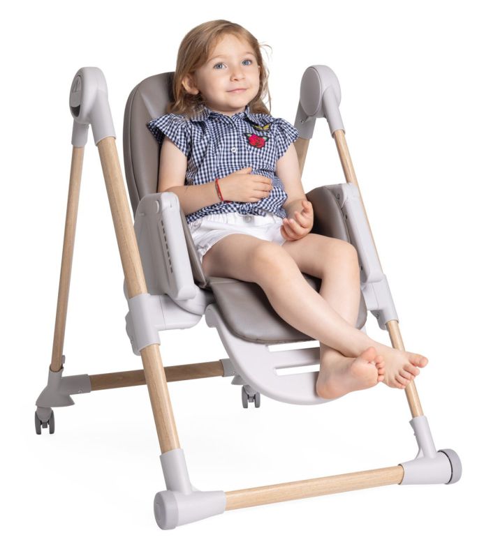 Стульчик для кормления Chicco Polly Armonia Motherpearl