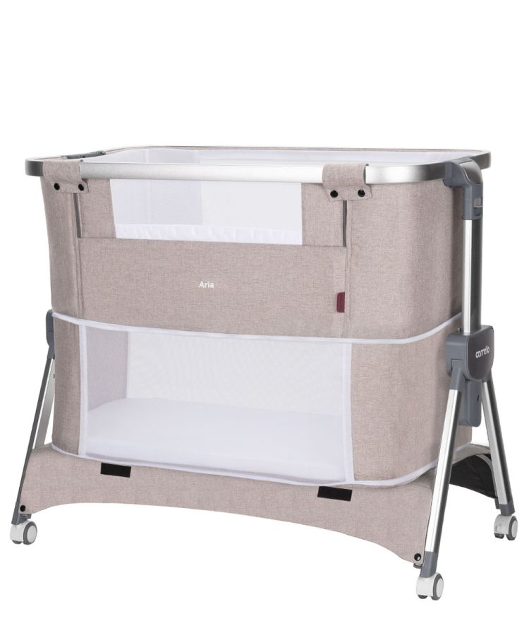 Приставне ліжечко-манеж CARRELLO Aria CRL-16401 Cream Beige