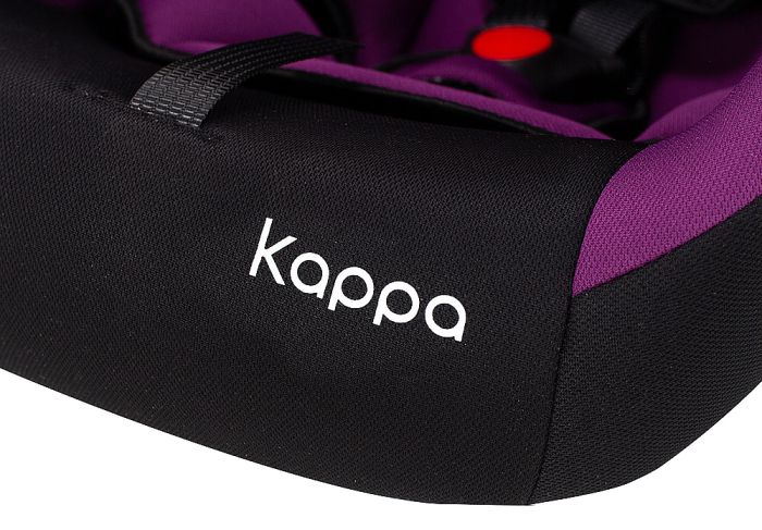 Автокресло Bair Kappa 0+ (0-13 кг) DK 1824 черный - фиолетовый