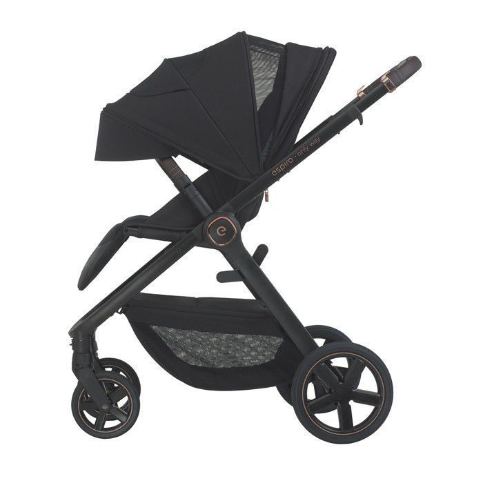 Коляска 2 в 1 Espiro Only 510 Stylish Black GEL
