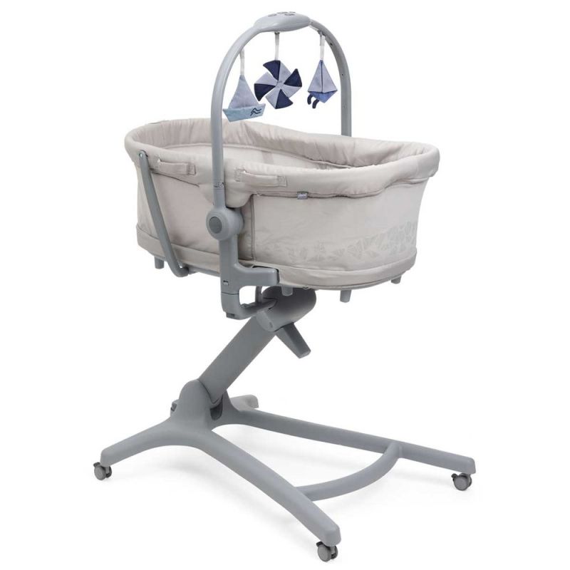 Кроватка-стульчик Chicco Baby Hug Pro 5 в 1 Beige Latte