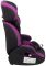 Автокресло Bair Beta 1/2/3 (9-36 кг) DB1824 черный - фиолетовый