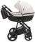 Коляска 2 в 1 Bair Play Plus Soft BPS-834 світло-бежевий - чорний (шкіра)