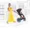 Шасси Cybex e-Priam New Generation с каркасом Chrome Brown с электроприводом