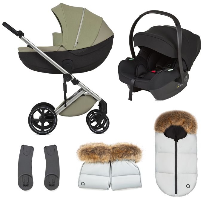 Коляска 2 в 1 Anex Mev Wink Black Friday