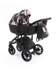 Коляска 2 в 1 Kidex K-Style Bloom of Rose Handle Black