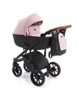 Коляска 2 в 1 Kidex K-Style Pink Handle Brown