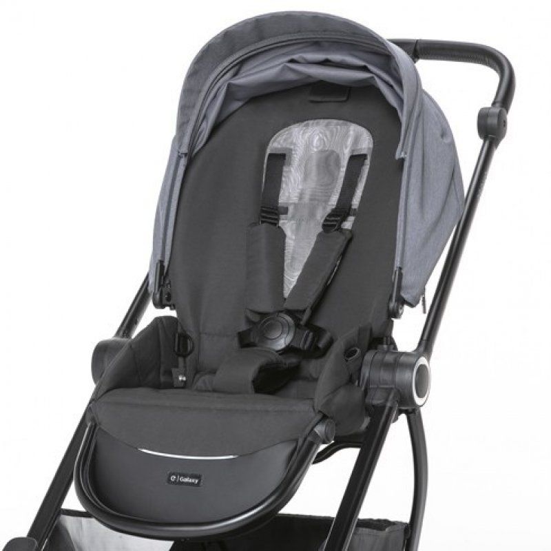 Коляска 2 в 1 Espiro Galaxy Graphite Street