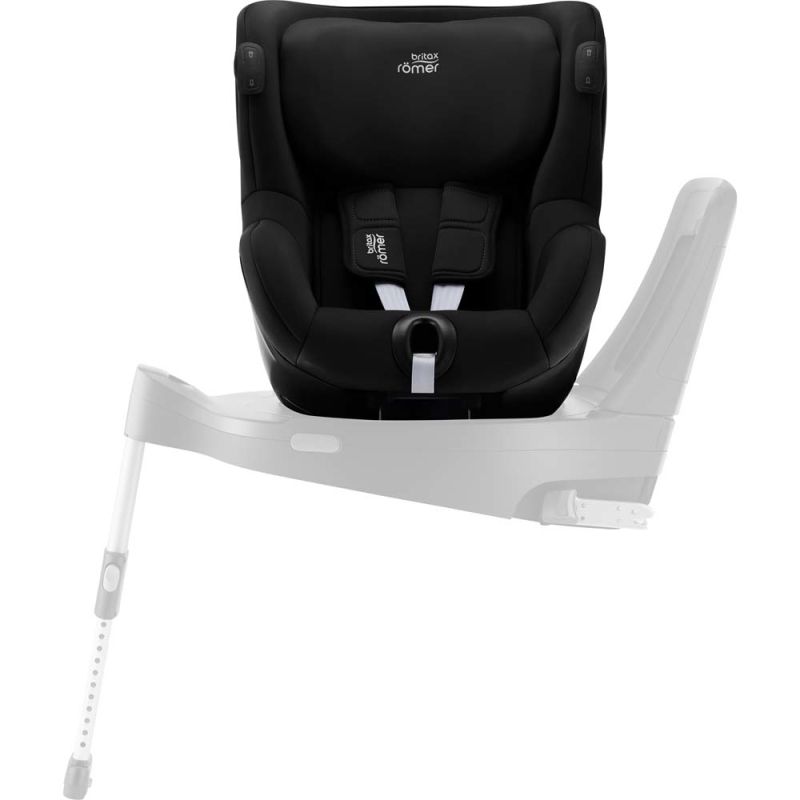 Автокрісло BRITAX-ROMER DUALFIX iSENSE Space Black з платформою FLEX BASE