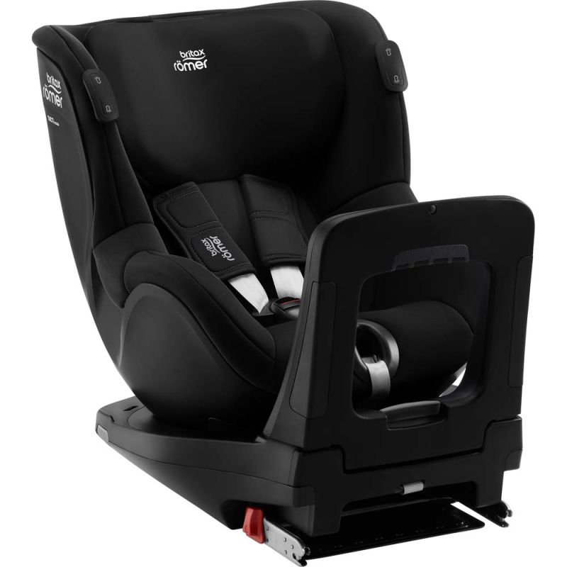 Автокрісло BRITAX-ROMER DUALFIX iSENSE Space Black з платформою FLEX BASE