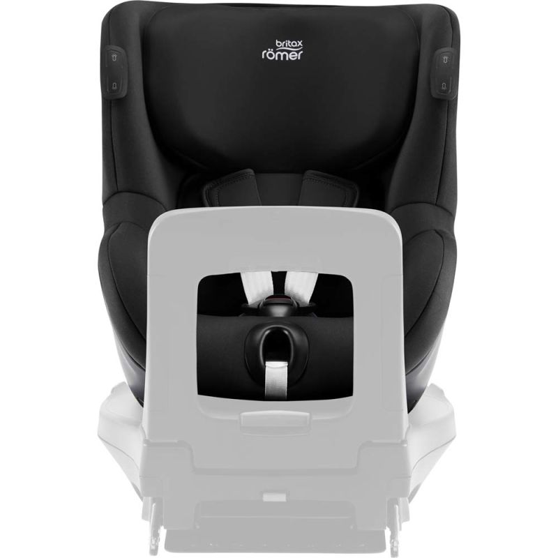 Автокрісло BRITAX-ROMER DUALFIX iSENSE Space Black з платформою FLEX BASE