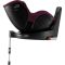 Автокрісло BRITAX-ROMER DUALFIX iSENSE Burgundy Red з платформою FLEX BASE