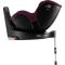 Автокрісло BRITAX-ROMER DUALFIX iSENSE Burgundy Red з платформою FLEX BASE