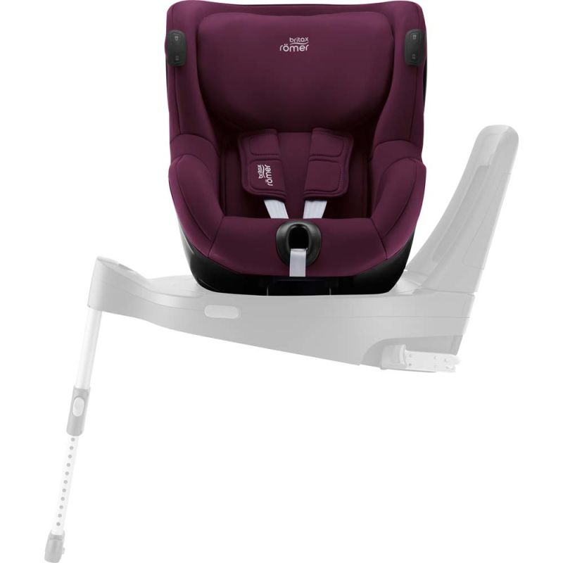 Автокресло BRITAX-ROMER DUALFIX iSENSE Burgundy Red