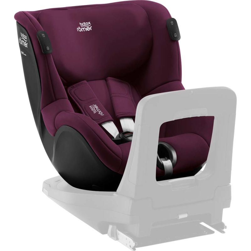 Автокресло BRITAX-ROMER DUALFIX iSENSE Burgundy Red
