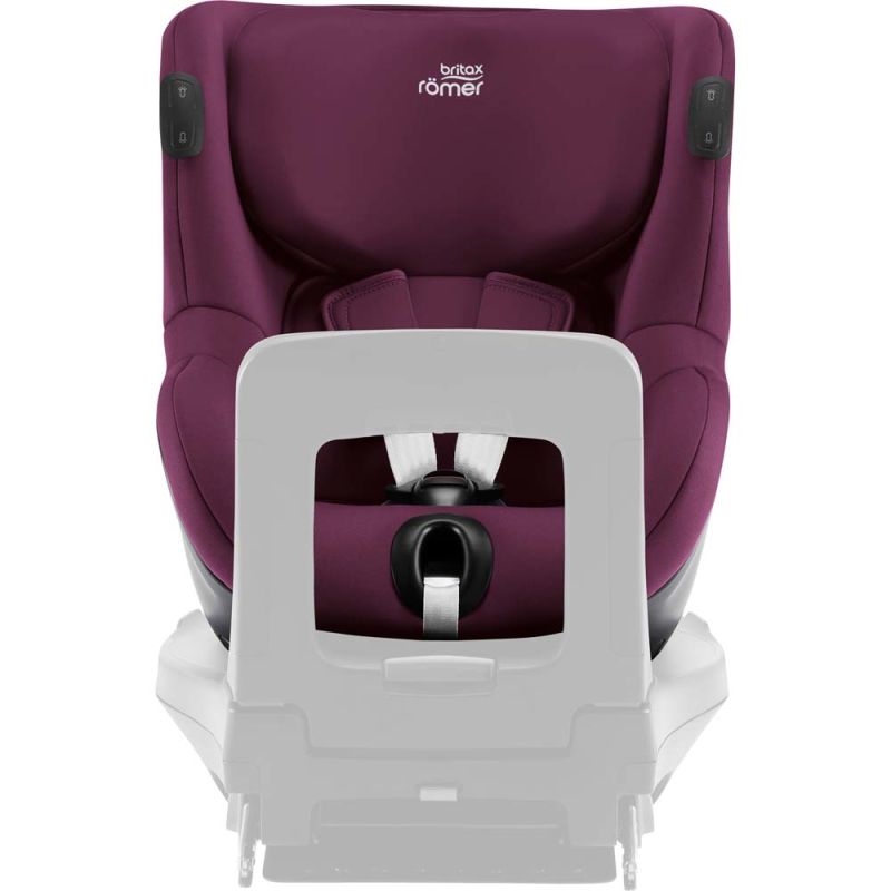 Автокресло BRITAX-ROMER DUALFIX iSENSE Burgundy Red