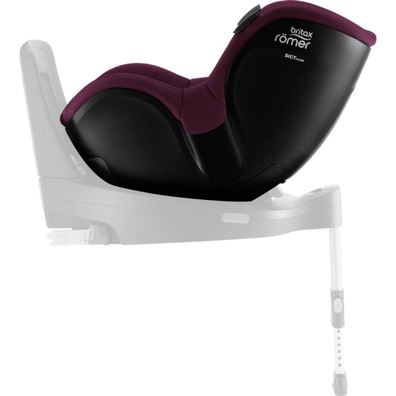 Автокресло BRITAX-ROMER DUALFIX iSENSE Burgundy Red