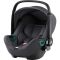 Автокресло BRITAX-ROMER BABY-SAFE iSENSE Midnight Grey с платформой FLEX BASE iSENSE