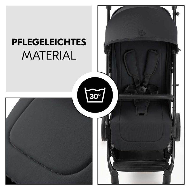 Прогулочная коляска Hauck Travel N Care Plus Black