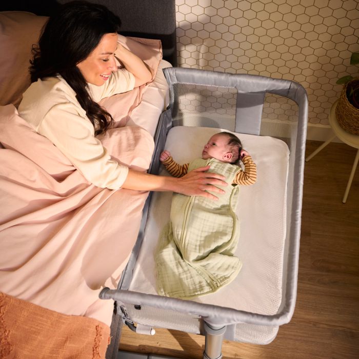 Приставная кроватка BEBE CONFORT Zina Mineral Graphite