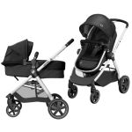 Коляска універсальна 3 в 1 MAXI-COSI ZELIA2 з автокріслом CabrioFix Essential Black