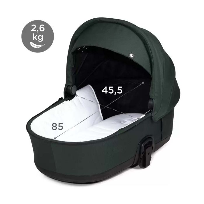 Коляска 2 в 1 TUTIS Mio3 plus ESSENTIAL Pacific Green