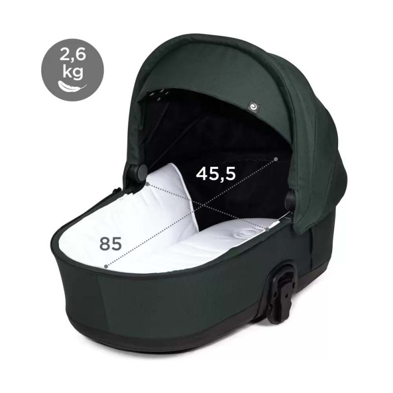 Коляска 2 в 1 TUTIS Mio3 plus ESSENTIAL Pacific Green