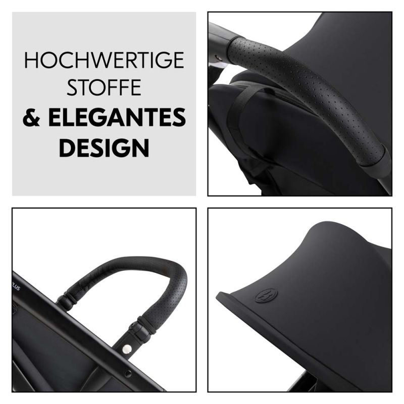 Прогулочная коляска Hauck Travel N Care Plus Black